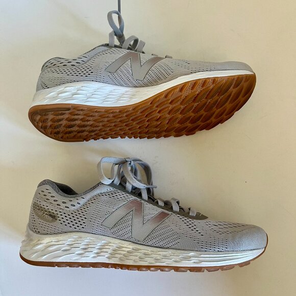 New Balance Fresh Foam Arishi Grey Athletic Sneakers Shoe Size 6.5 - Picture 5 of 8